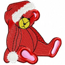 Teddy Embroidery Design 12